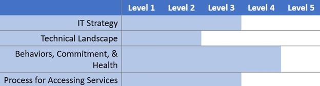 Organizational project ranking